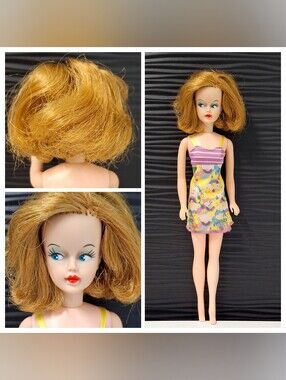 Vintage 1960's American Character Tressy Doll Mid-Blonde Hair Grow Hair Doll